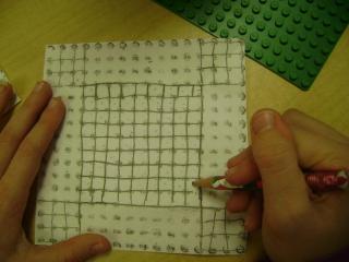256 dots 225 squares