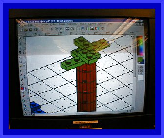 Virtual tree built with LEGOCAD showing promised food . . .