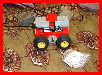 Rover With Rocks