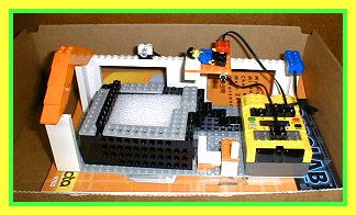 LEGO House With Foam Matress & Revolving Bed
