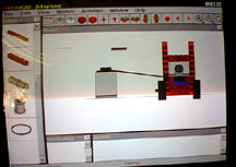 Building the model on the Gateway 2000 Computer.