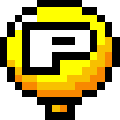 P-Balloon badge