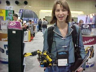 LEGO robot of Linda Hamilton.