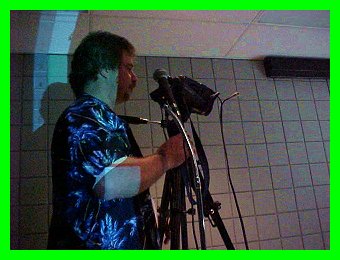 Mr. Brooks video taping